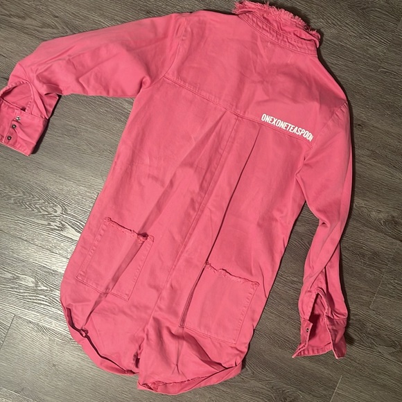 ONETEASPOON | long sleeve denim romper - Picture 5 of 5